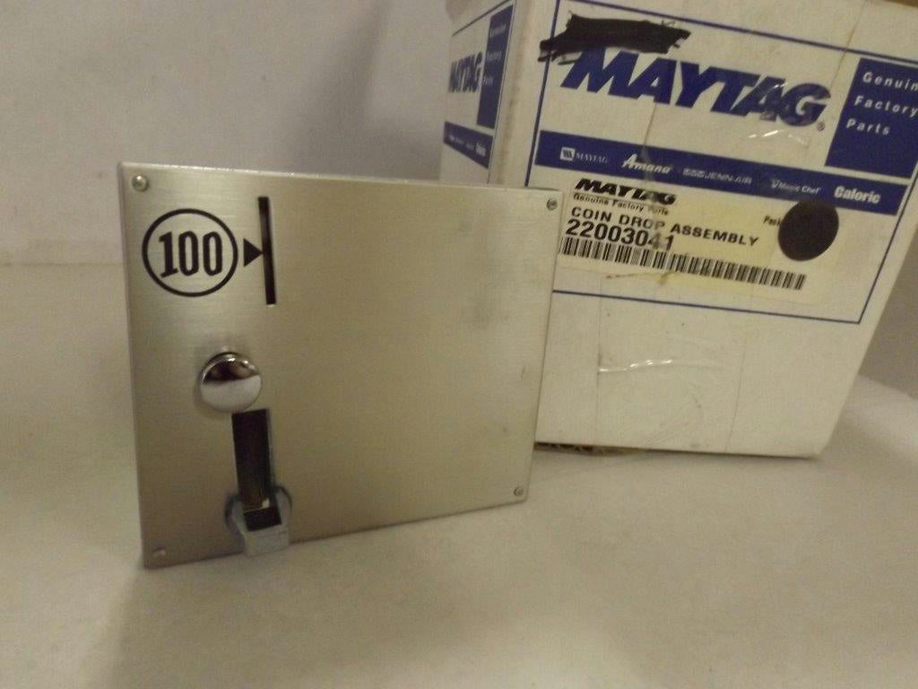 MAYTAG WHIRLPOOL WASHER 22003041 COIN DROP NEW MAYTAG WHIRLPOOL WASHER 22003041 COIN DROP NEW